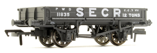 Pre-Owned SECR Dia. 1744 2 plank No. 11835, SECR grey