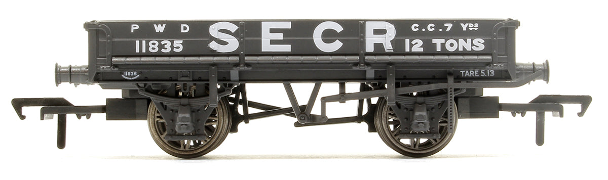 Pre-Owned SECR Dia. 1744 2 plank No. 11835, SECR grey