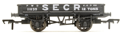 Pre-Owned SECR Dia. 1744 2 plank No. 11835, SECR grey