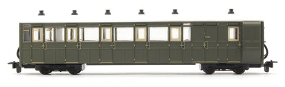 GR-421U 00-9 Brake Composite Coach Unlettered Green