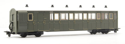 GR-421U 00-9 Brake Composite Coach Unlettered Green