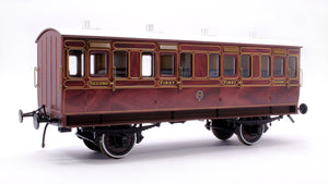 Stroudley 4 Wheel Main Line Oil Lit Composite Mahogany 301 - DCC & Light Bar Fitted