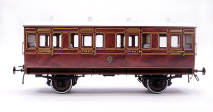 Stroudley 4 Wheel Main Line Oil Lit Composite Mahogany 301 - DCC & Light Bar Fitted