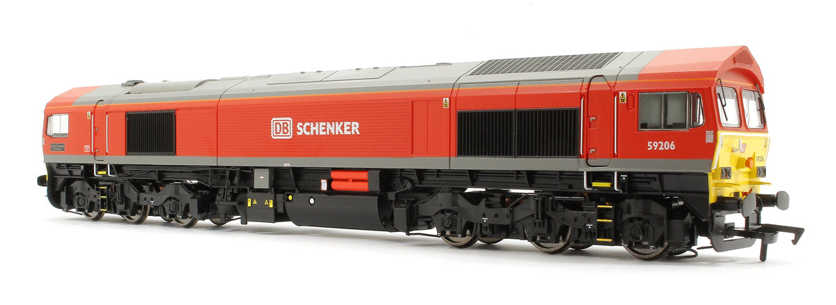 Class 59 206 'John F Yeoman' DB Schenker Diesel Locomotive