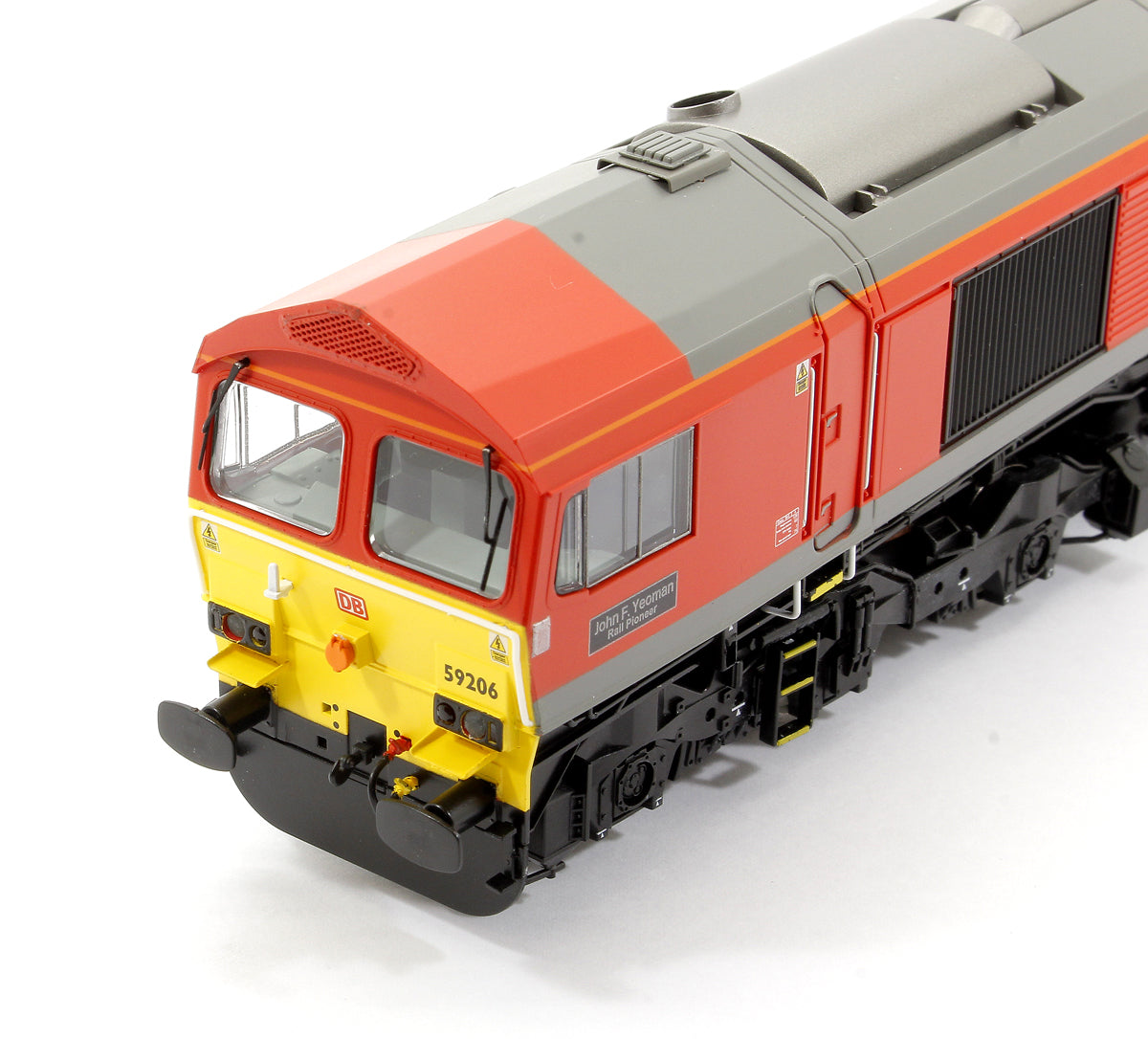 Class 59 206 'John F Yeoman' DB Schenker Diesel Locomotive
