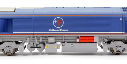 Class 59 204 National Power Diesel Locomotive DCC Fitted with Smoke!