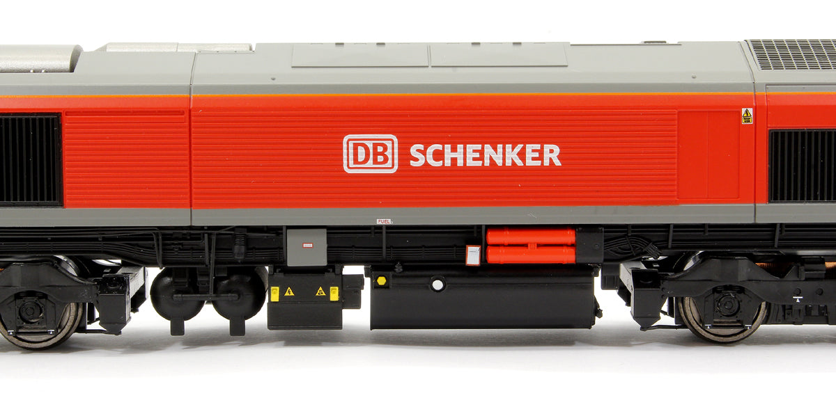 Class 59 206 'John F Yeoman' DB Schenker Diesel Locomotive DCC Fitted with Smoke!