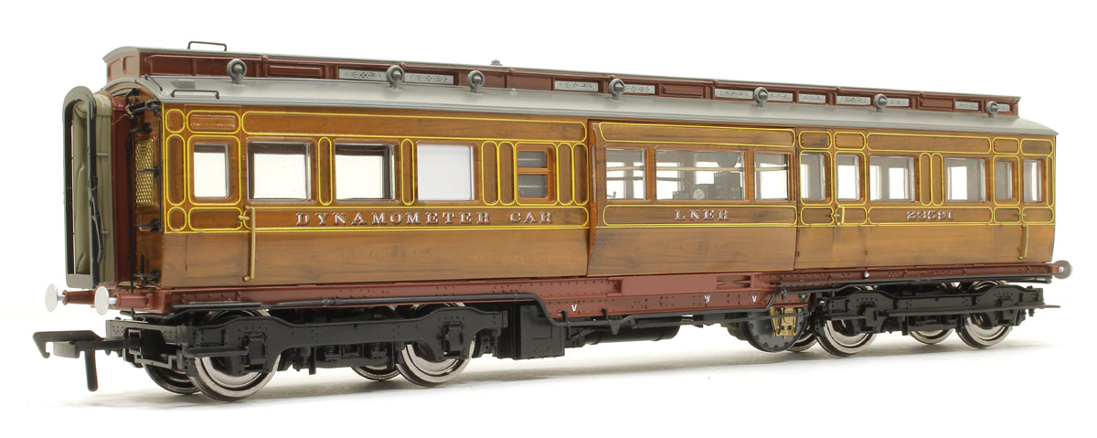 Pre-Owned 935001 LNER Dynamometer Car No. 23591, LNER teak finish with lining