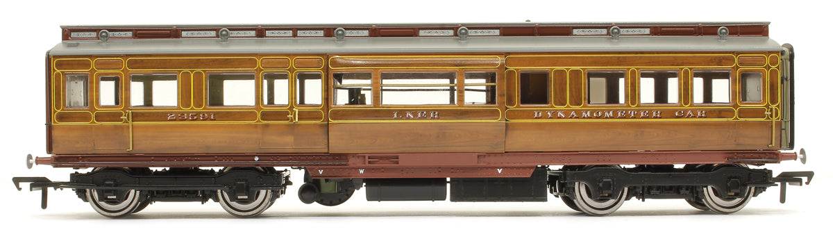 Pre-Owned 935001 LNER Dynamometer Car No. 23591, LNER teak finish with lining