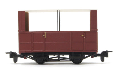 GR-520UR - GVT 4-wheel open side coach - plain red