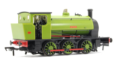 16" Hunslet "Arthur" Markham Main Colliery Lined Green - Steam Tank Locomotive