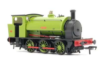 16" Hunslet "Arthur" Markham Main Colliery Lined Green - Steam Tank Locomotive