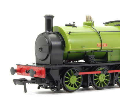 16" Hunslet "Arthur" Markham Main Colliery Lined Green - Steam Tank Locomotive
