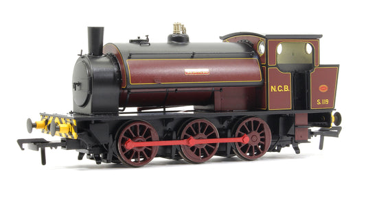 16" Hunslet "Beatrice" South Yorkshire Area NCB Lined Red - Steam Tank Locomotive