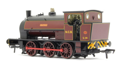 16" Hunslet "Beatrice" South Yorkshire Area NCB Lined Red - Steam Tank Locomotive