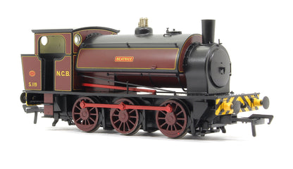 16" Hunslet "Beatrice" South Yorkshire Area NCB Lined Red - Steam Tank Locomotive