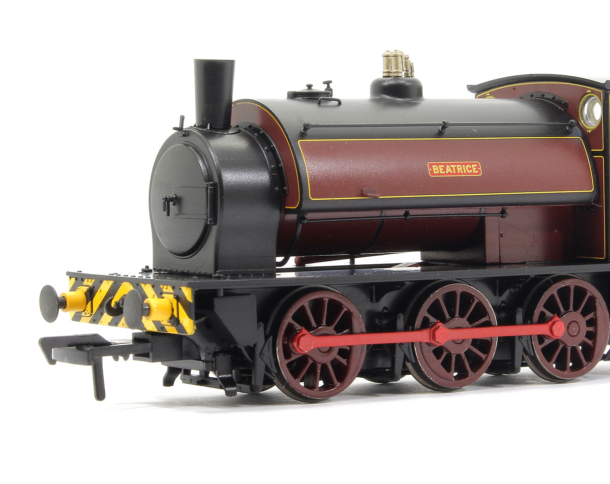 16" Hunslet "Beatrice" South Yorkshire Area NCB Lined Red - Steam Tank Locomotive