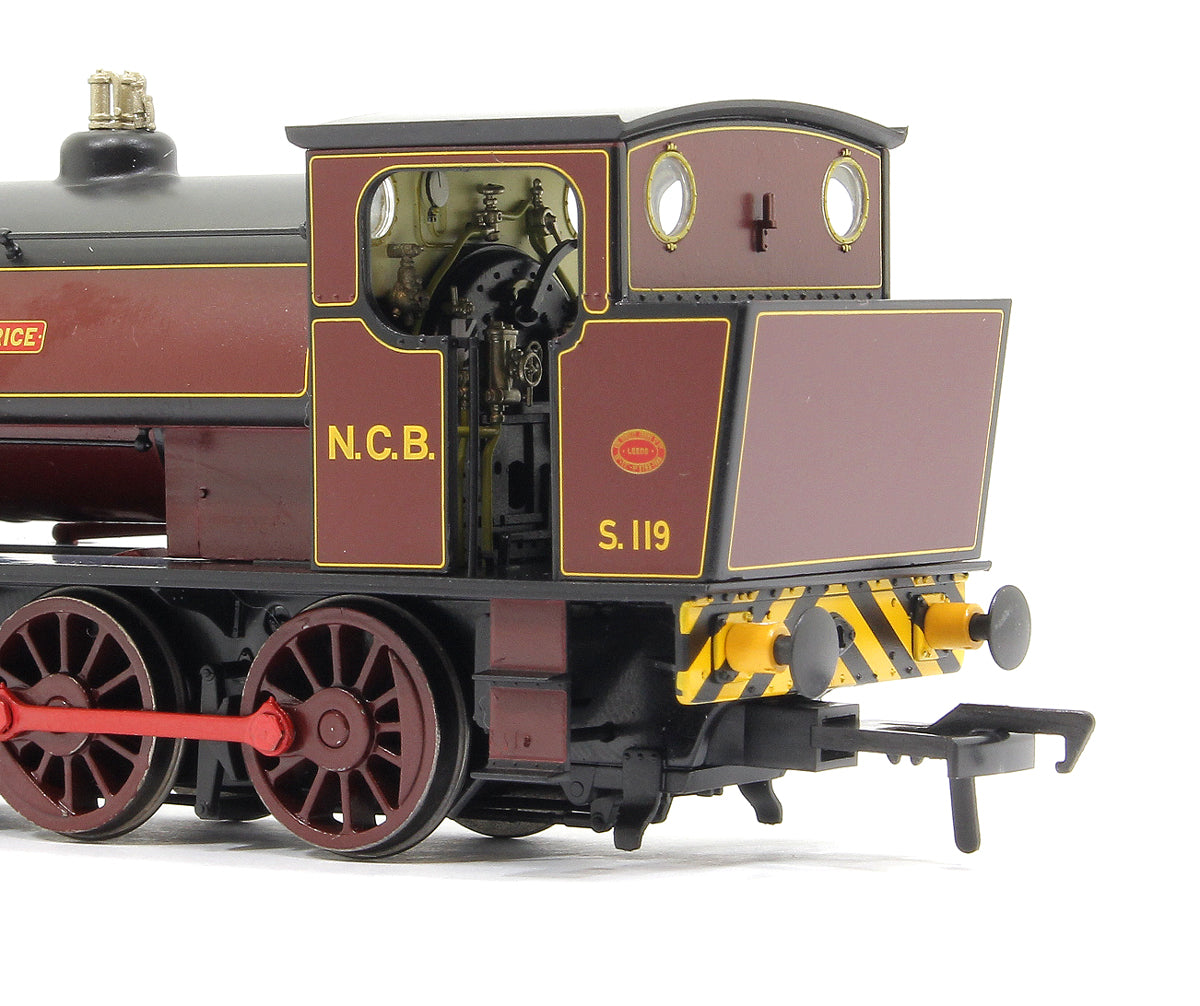 16" Hunslet "Beatrice" South Yorkshire Area NCB Lined Red - Steam Tank Locomotive