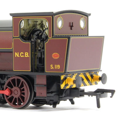 16" Hunslet "Beatrice" South Yorkshire Area NCB Lined Red - Steam Tank Locomotive