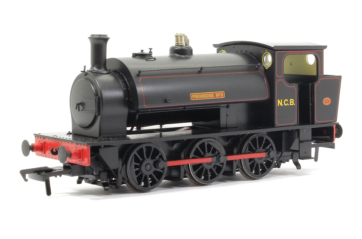 16" Hunslet "Primrose No.2" NCB Lined Black - Steam Tank Locomotive