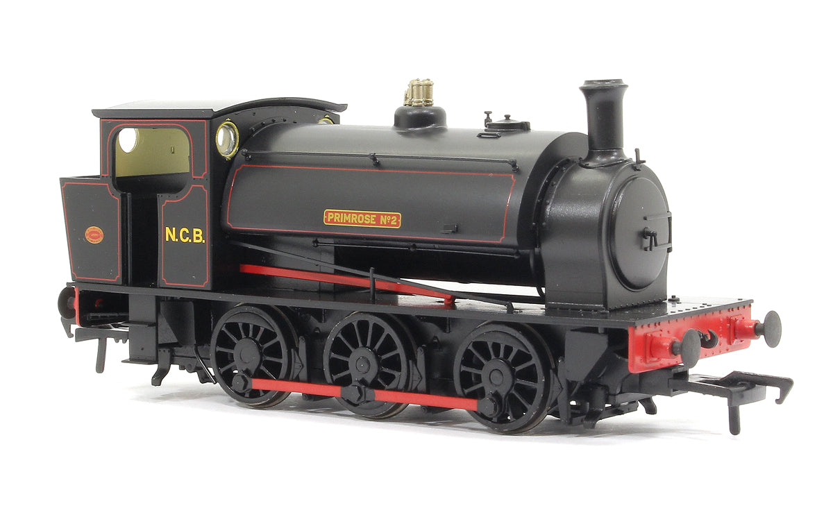 16" Hunslet "Primrose No.2" NCB Lined Black - Steam Tank Locomotive