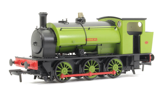 16" Hunslet "Thorne No.1" Plain Green - Steam Tank Locomotive