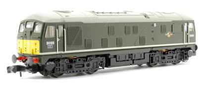 Class 24/1 D5100 BR Green (Small Yellow Panels) Diesel Locomotive