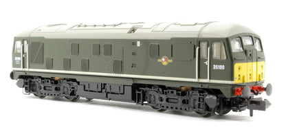 Class 24/1 D5100 BR Green (Small Yellow Panels) Diesel Locomotive