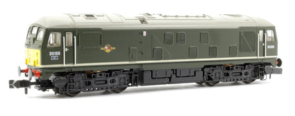 Class 24/1 D5100 BR Green (Small Yellow Panels) Diesel Locomotive