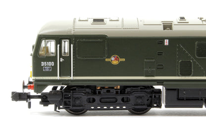 Class 24/1 D5100 BR Green (Small Yellow Panels) Diesel Locomotive