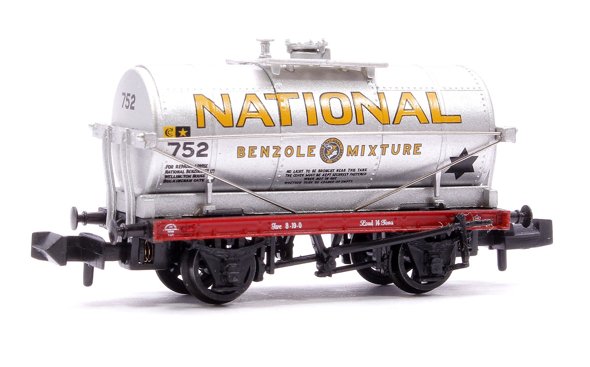 14T Tank Wagon 'National Benzole' Silver No. 752