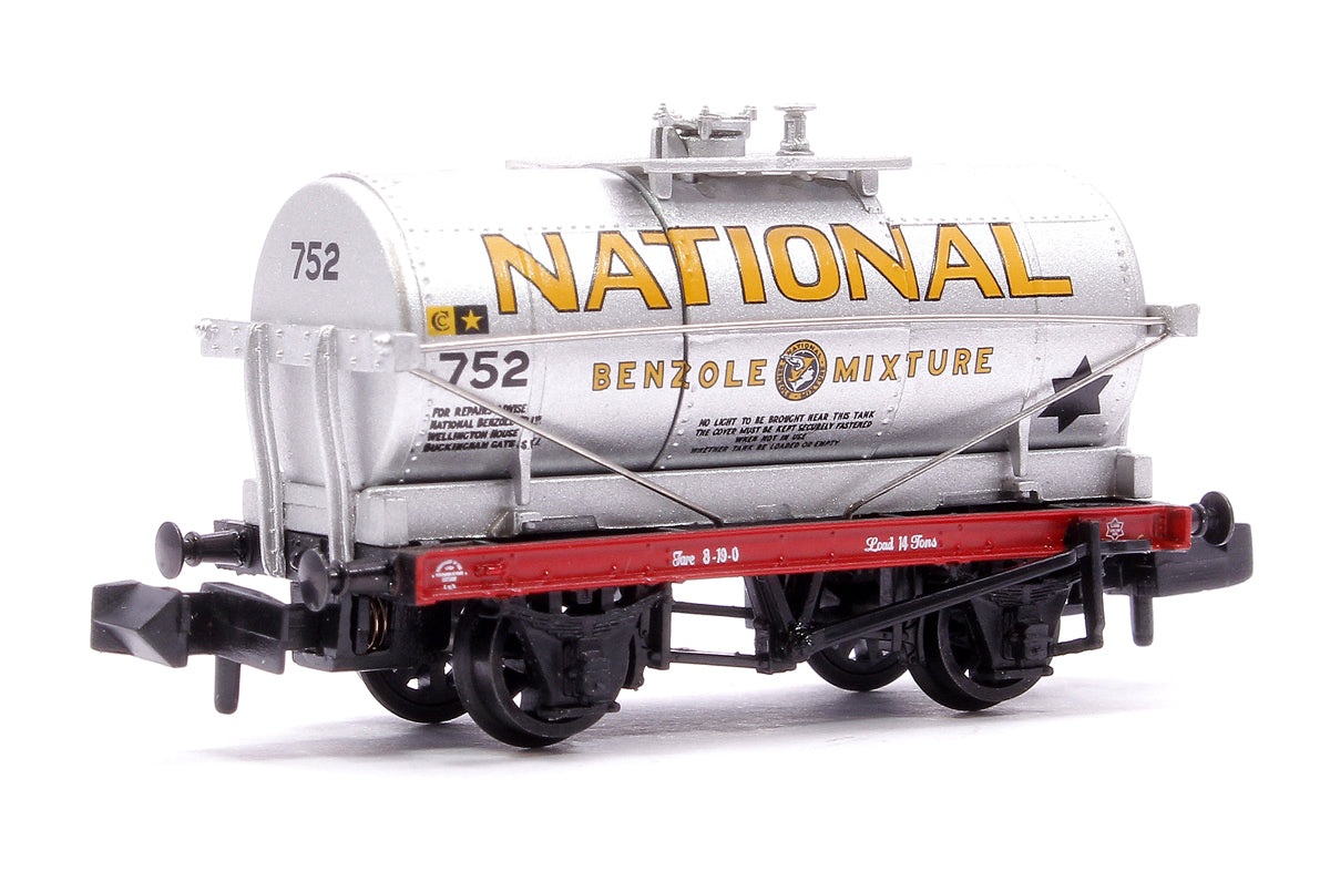 14T Tank Wagon 'National Benzole' Silver No. 752