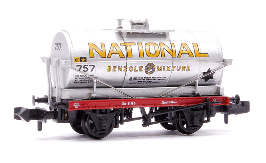 14T Tank Wagon 'National Benzole' Silver No. 757