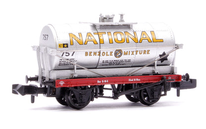 14T Tank Wagon 'National Benzole' Silver No. 757