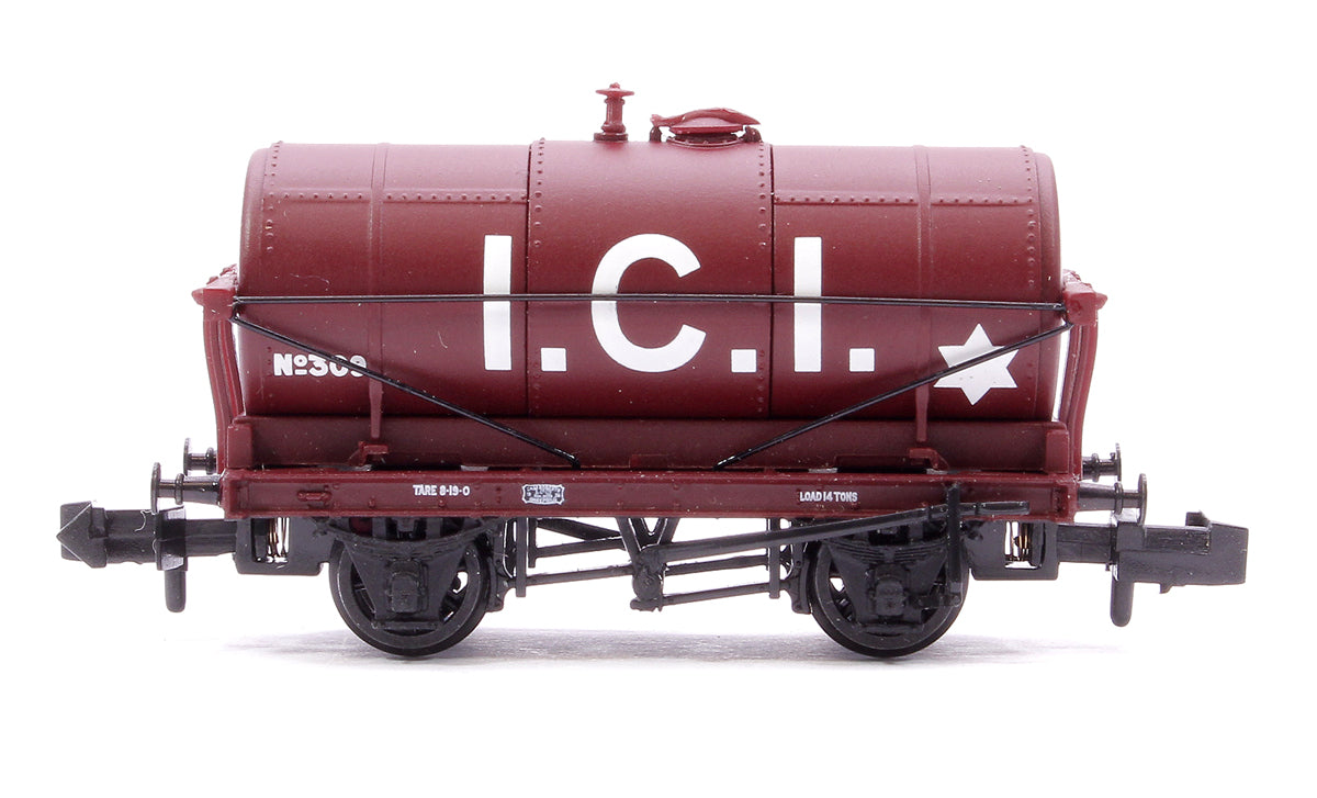 14T Tank Wagon 'ICI' Maroon No. 309