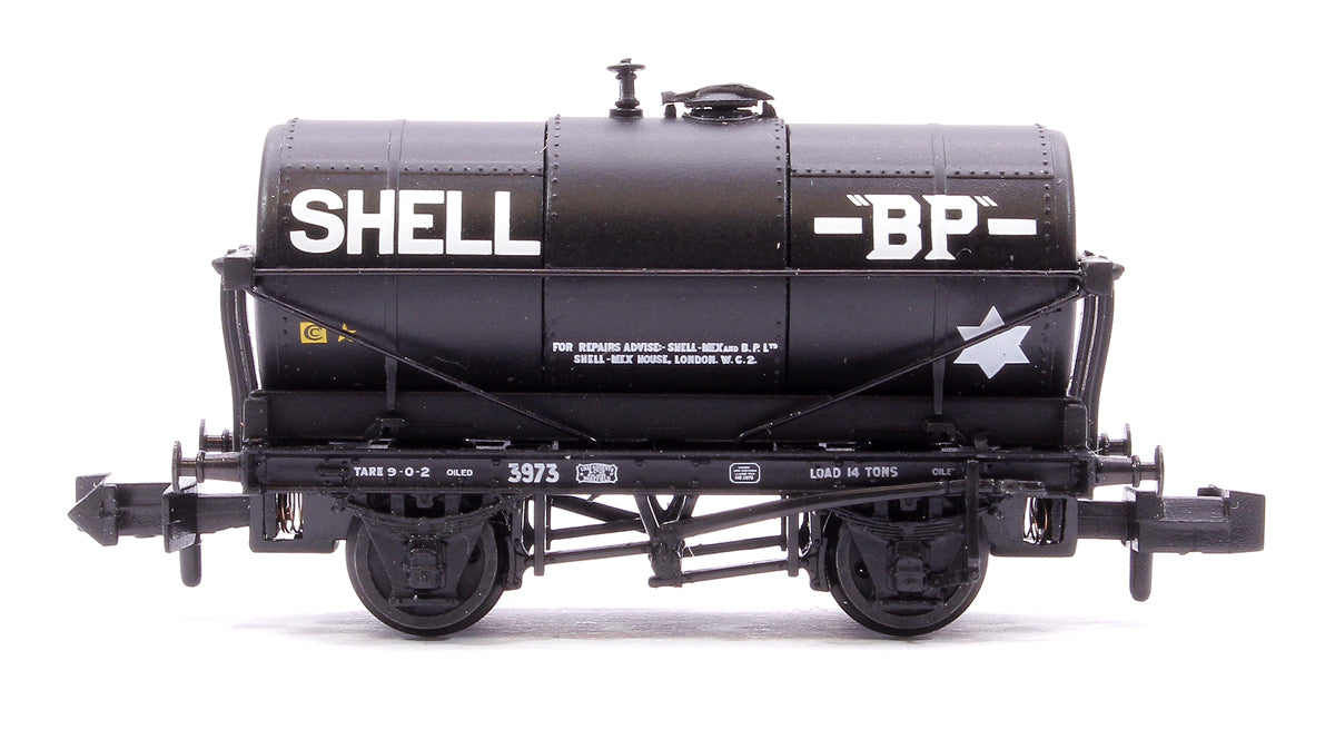 14T Tank Wagon 'Shell/BP' Black No. 3973