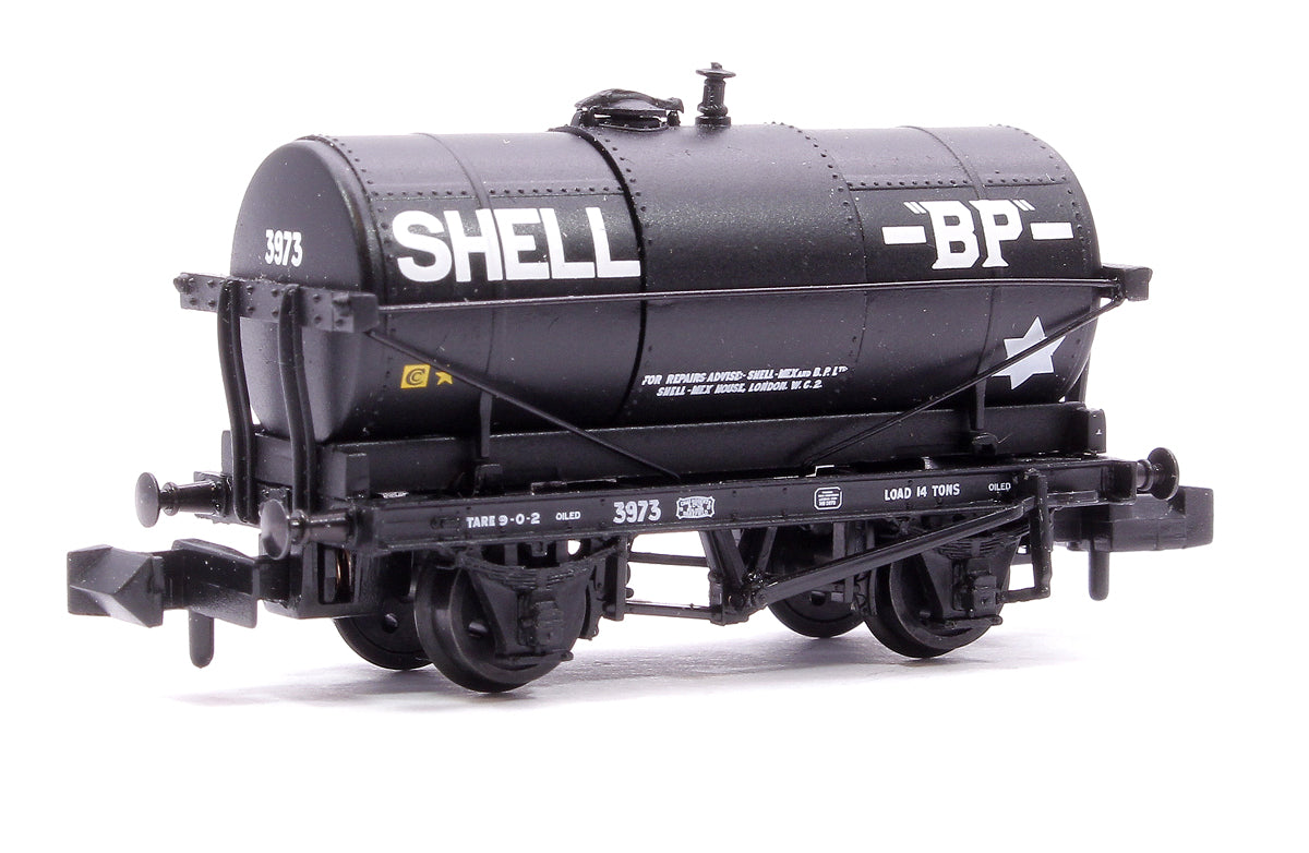 14T Tank Wagon 'Shell/BP' Black No. 3973