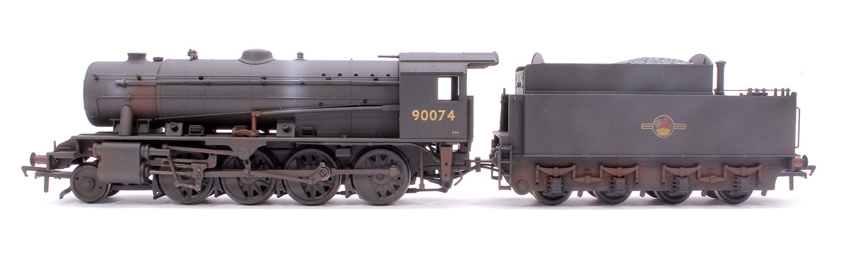 Pre-Owned 32-259A WD Austerity 2-8-0 Steam Locomotive No.90074 BR Black (Late Crest) - Weathered