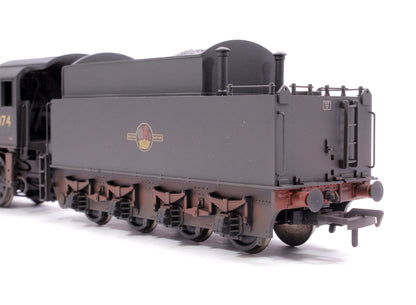 Pre-Owned 32-259A WD Austerity 2-8-0 Steam Locomotive No.90074 BR Black (Late Crest) - Weathered