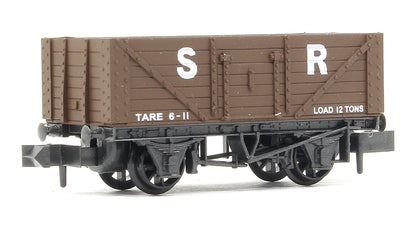 Pre-Owned NR41S 7 Plank Coal Wagon, SR Brown