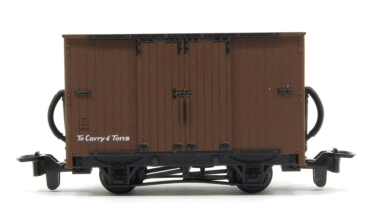 Box Van, Brown Unlettered