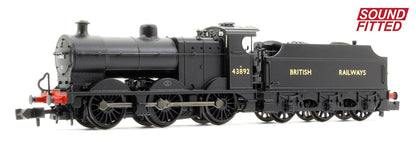 MR 3835 4F with Fowler Tender 43892 BR Black (British Railways) - DCC Sound