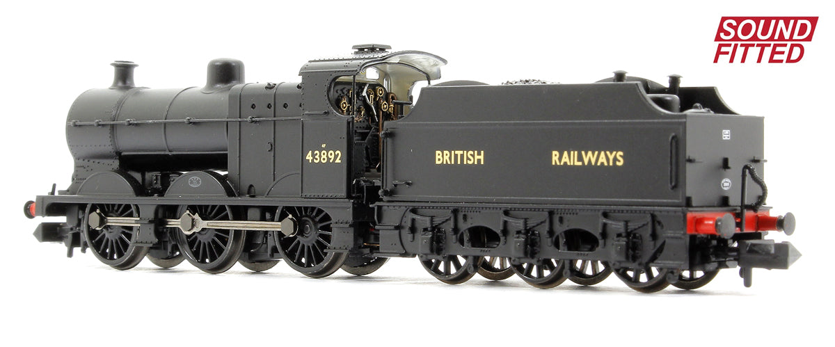 MR 3835 4F with Fowler Tender 43892 BR Black (British Railways) - DCC Sound