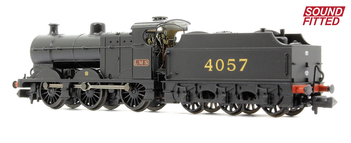 MR 3835 4F with Fowler Tender 4057 LMS Black (MR numerals) - DCC Sound