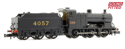 MR 3835 4F with Fowler Tender 4057 LMS Black (MR numerals) - DCC Sound