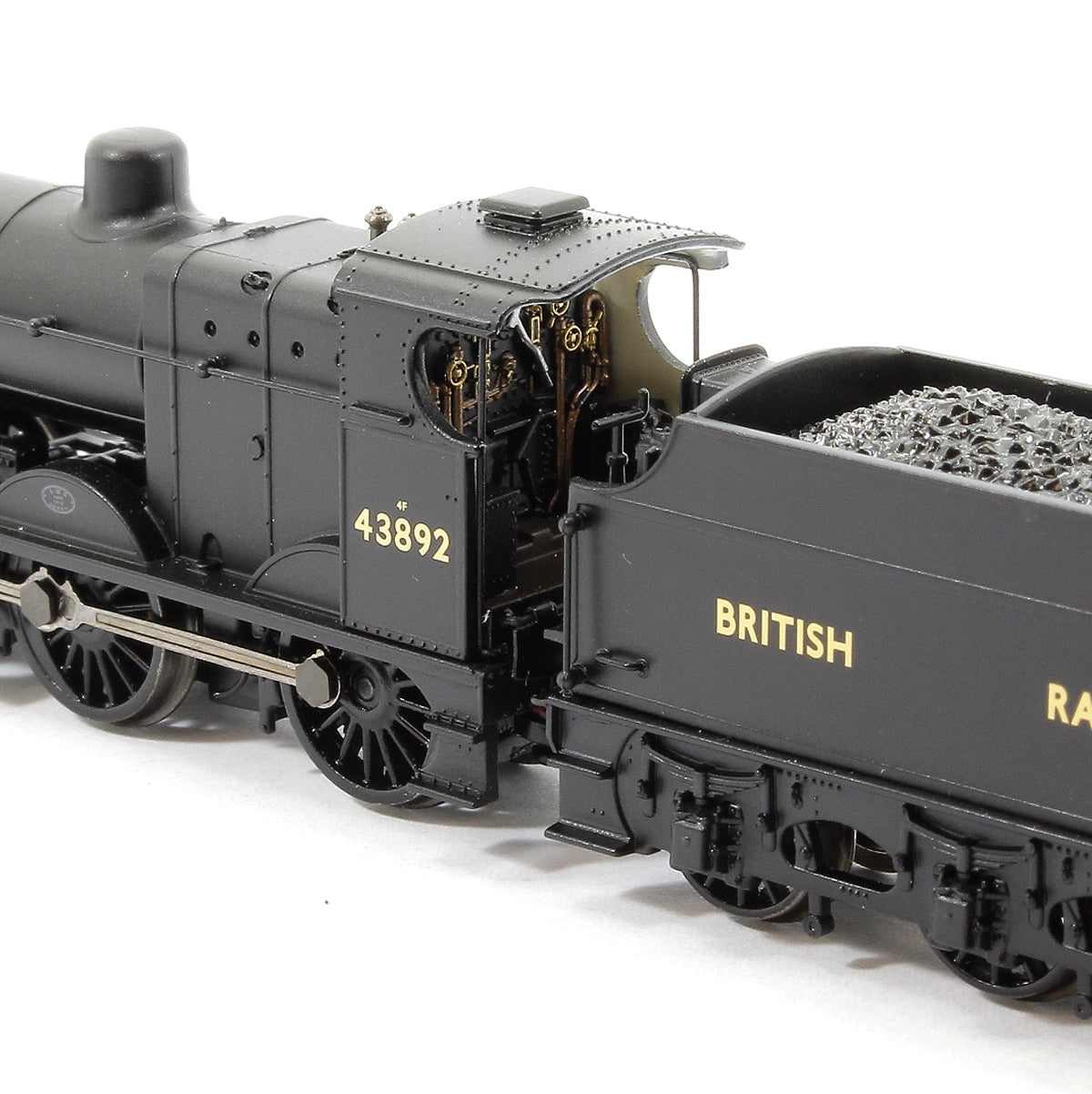 MR 3835 4F with Fowler Tender 43892 BR Black (British Railways) - DCC Sound