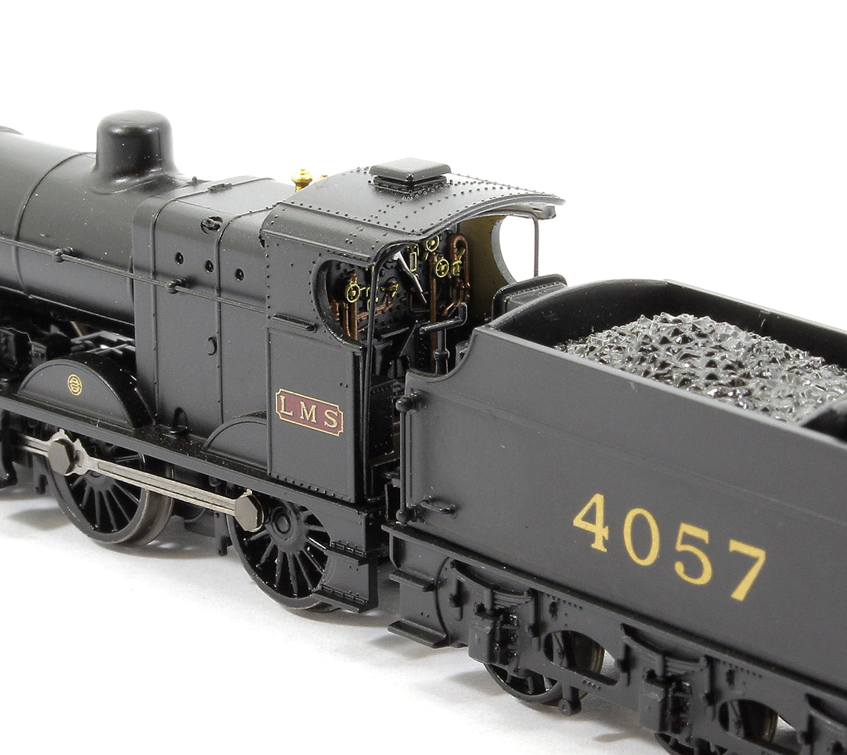 MR 3835 4F with Fowler Tender 4057 LMS Black (MR numerals) - DCC Sound