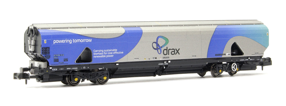 Revolution Trains N-IIAD-201B Drax Power IIA-D Biomass Hopper – Rails