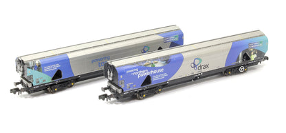 Drax Power IIA-D Biomass Hopper Twin Pack (Northern Powerhouse Drax Livery) - Pack B