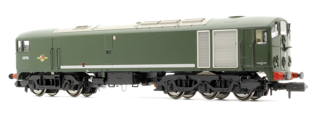 Class 28 D5700 Plain BR Green Diesel Locomotive - DCC SOUND